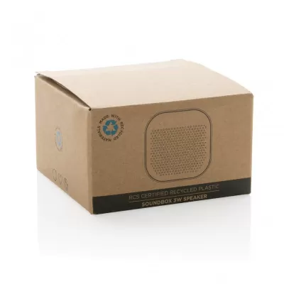 RCS recycled plastic Soundbox 3W speaker