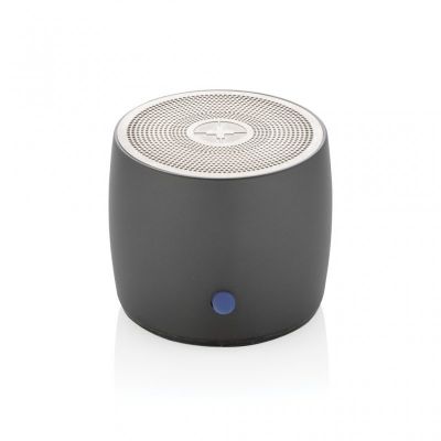 Swiss Peak RCS recycled aluminium 3W bass speaker