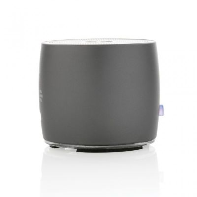 Swiss Peak RCS recycled aluminium 3W bass speaker