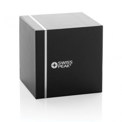 Swiss Peak RCS recycled aluminium 3W bass speaker