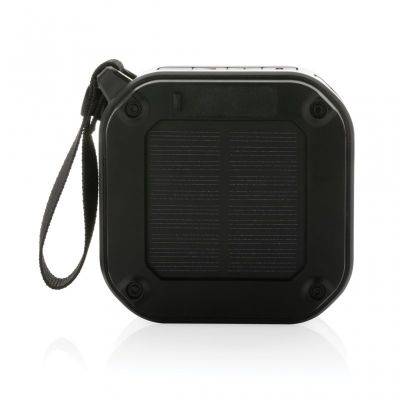 3W RCS recycled plastic wireless sunwave solar speaker