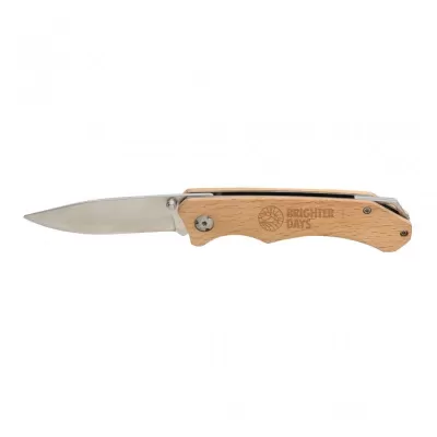 Wooden outdoor knife