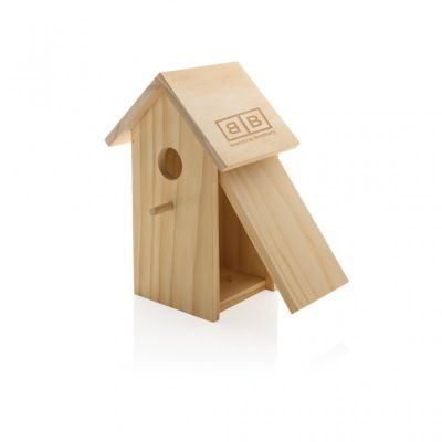 Wooden birdhouse