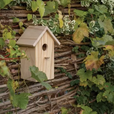 Wooden birdhouse