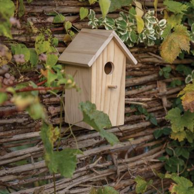 Wooden birdhouse