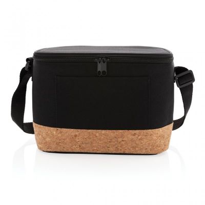 Two tone cooler bag with cork detail