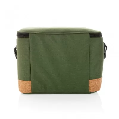 Impact AWARE™ XL RPET two tone cooler bag with cork detail