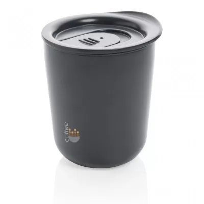 Simplistic antimicrobial coffee tumbler