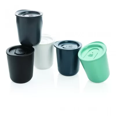 Simplistic antimicrobial coffee tumbler