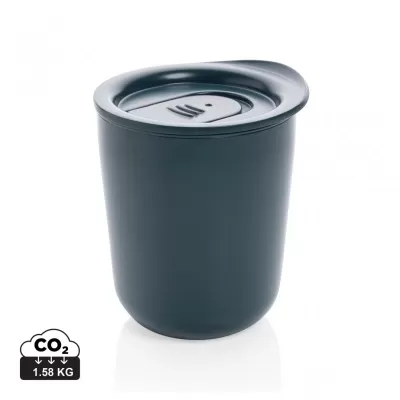 Simplistic antimicrobial coffee tumbler