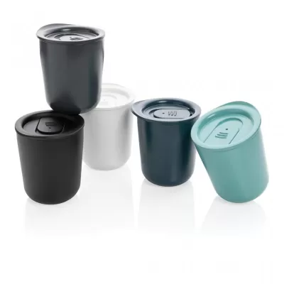 Simplistic antimicrobial coffee tumbler