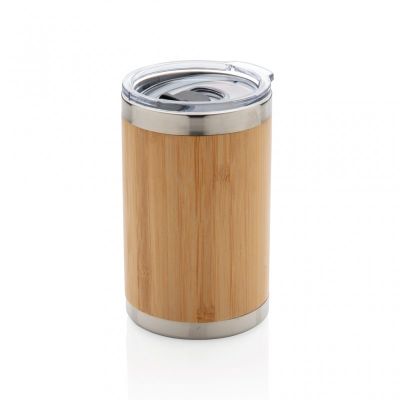 Bamboo coffee to go tumbler