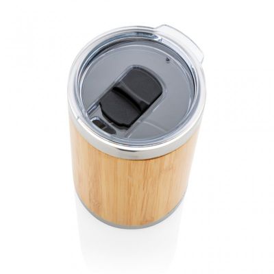 Bamboo coffee to go tumbler