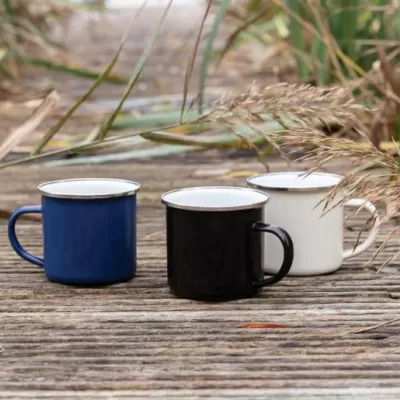 Vintage enamel mug