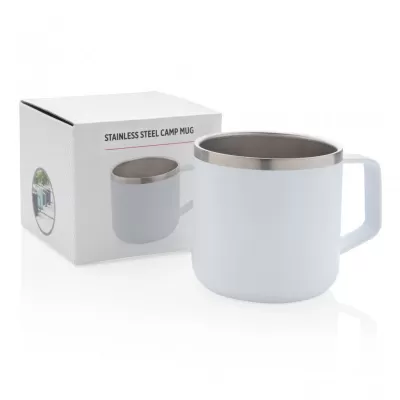 Stainless steel camp mug