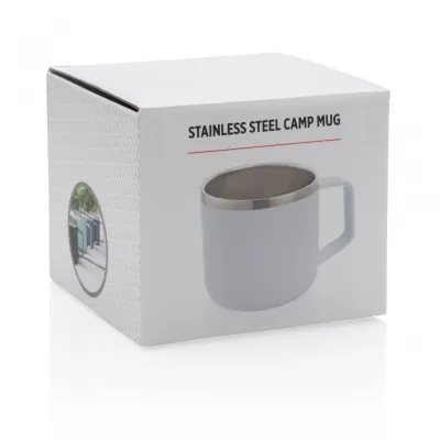 Stainless steel camp mug