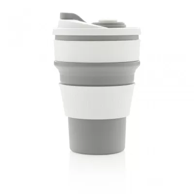 Foldable silicone cup