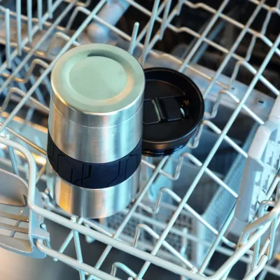 Dishwasher safe vacuum coffee mug