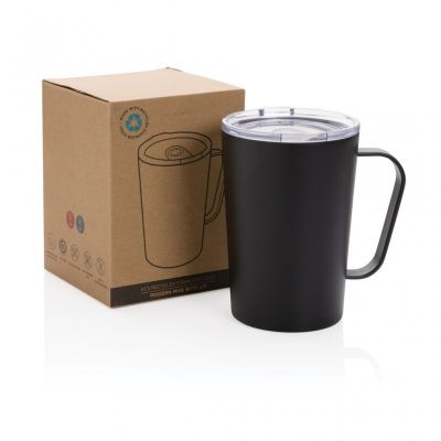 RCS Recycled stainless steel modern vacuum mug with lid
