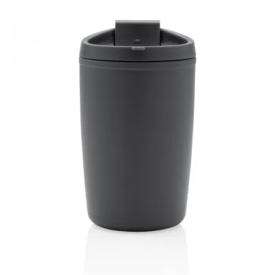 GRS Recycled PP tumbler with flip lid