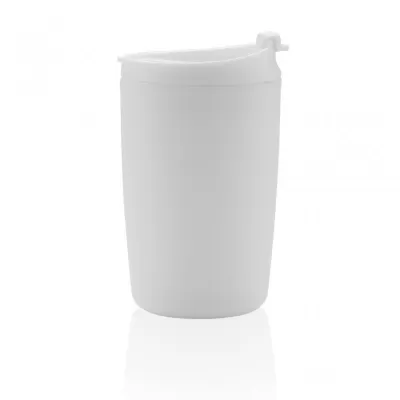 GRS Recycled PP tumbler with flip lid