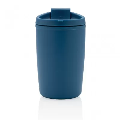 GRS Recycled PP tumbler with flip lid