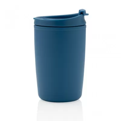 GRS Recycled PP tumbler with flip lid