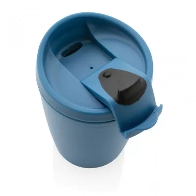 GRS Recycled PP tumbler with flip lid