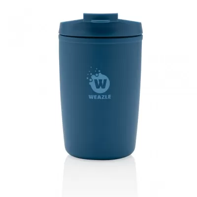 GRS Recycled PP tumbler with flip lid