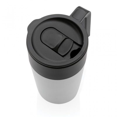 GRS Recycled PP and SS mug with handle