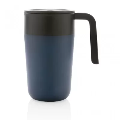 GRS Recycled PP and SS mug with handle