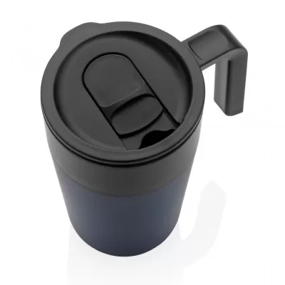 GRS Recycled PP and SS mug with handle