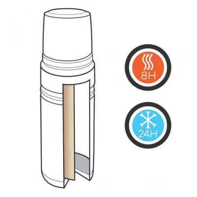 Swiss Peak Elite 1L copper vacuum flask