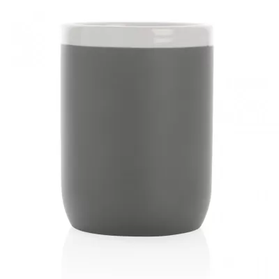 Ceramic mug with white rim 300ml