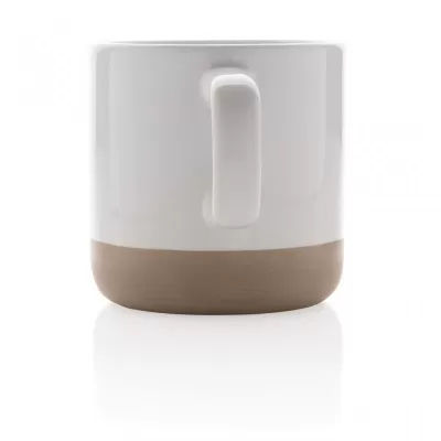 Glazed ceramic mug 360ml