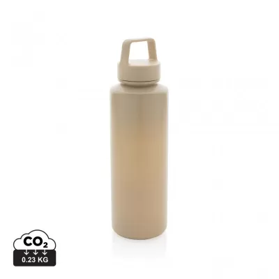 RCS certified recycled PP water bottle with handle