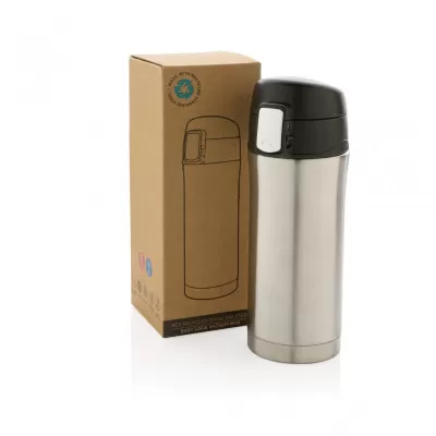 RCS Recycled stainless steel easy lock vacuum mug