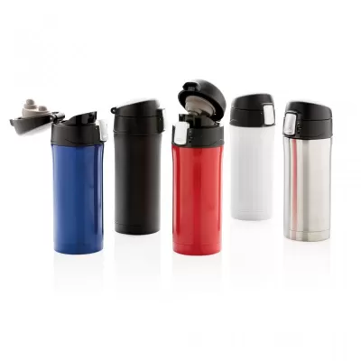 RCS Recycled stainless steel easy lock vacuum mug