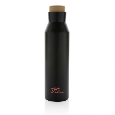 Gaia RCS certified recycled stainless steel vacuum bottle