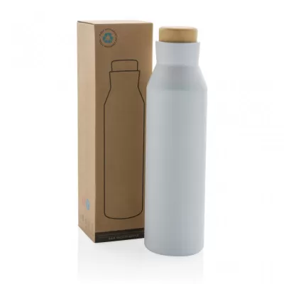 Gaia RCS certified recycled stainless steel vacuum bottle