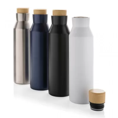 Gaia RCS certified recycled stainless steel vacuum bottle