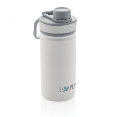 Vacuum stainless steel bottle with sports lid 550ml