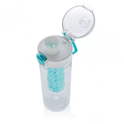 Honeycomb lockable leak proof infuser bottle