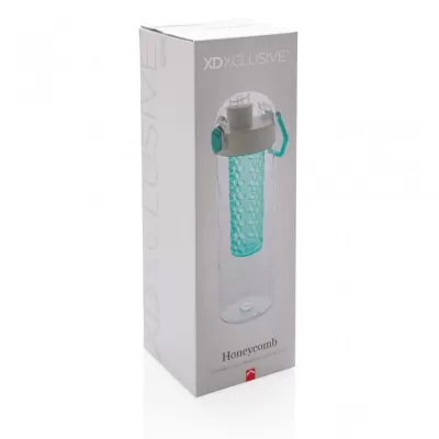 Honeycomb lockable leak proof infuser bottle