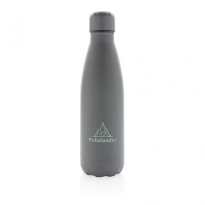 Solid colour vacuum stainless steel bottle 500 ml