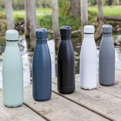 Solid colour vacuum stainless steel bottle 500 ml