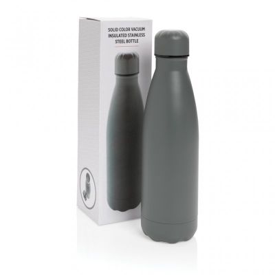 Solid colour vacuum stainless steel bottle 500 ml