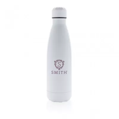 Solid colour vacuum stainless steel bottle 500 ml