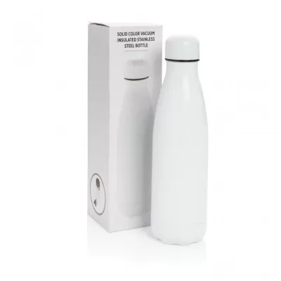 Solid colour vacuum stainless steel bottle 500 ml