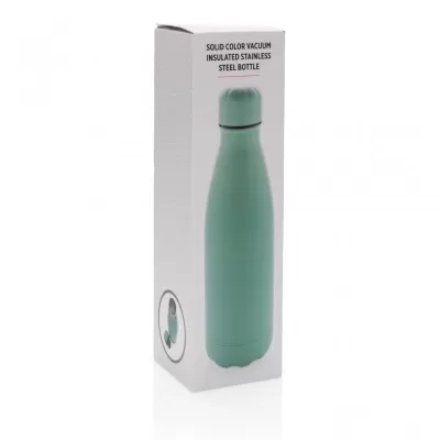 Solid colour vacuum stainless steel bottle 500 ml